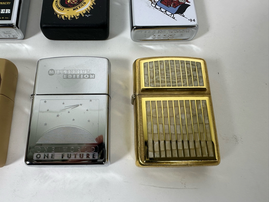 Collection Of 24 Vintage Zippo Lighters Bradford, PA Never Used [Photo 4]