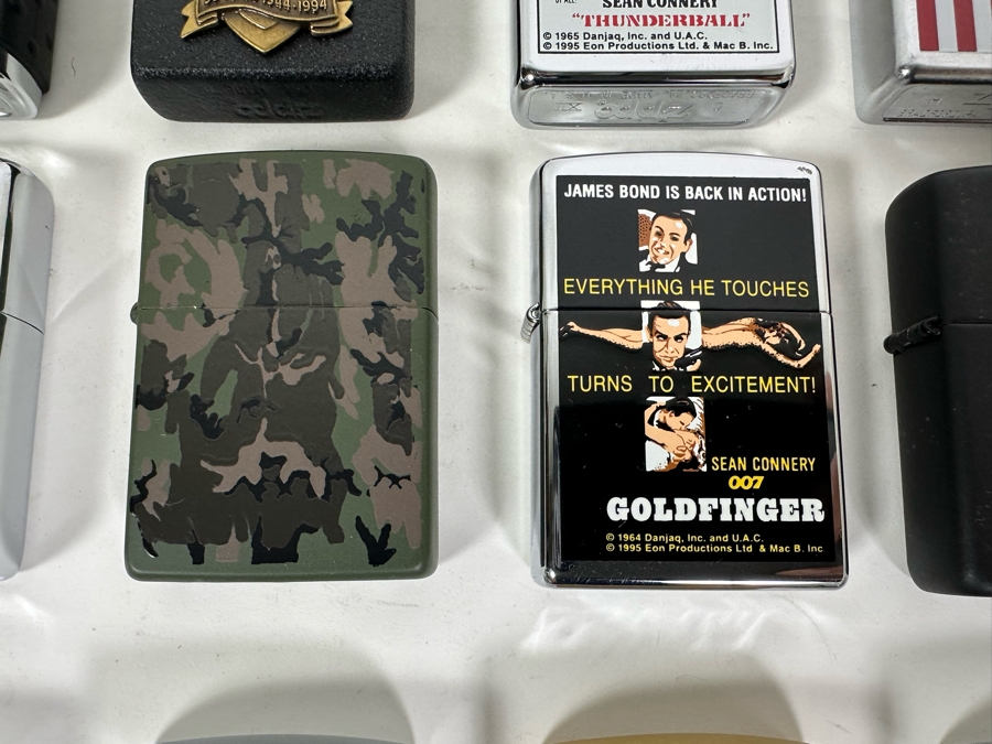Collection Of 24 Vintage Zippo Lighters Bradford, PA Never Used [Photo 9]