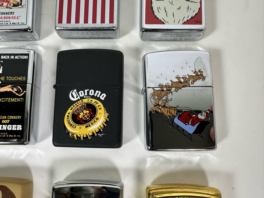 Collection Of 24 Vintage Zippo Lighters Bradford, PA Never Used [Photo 10]
