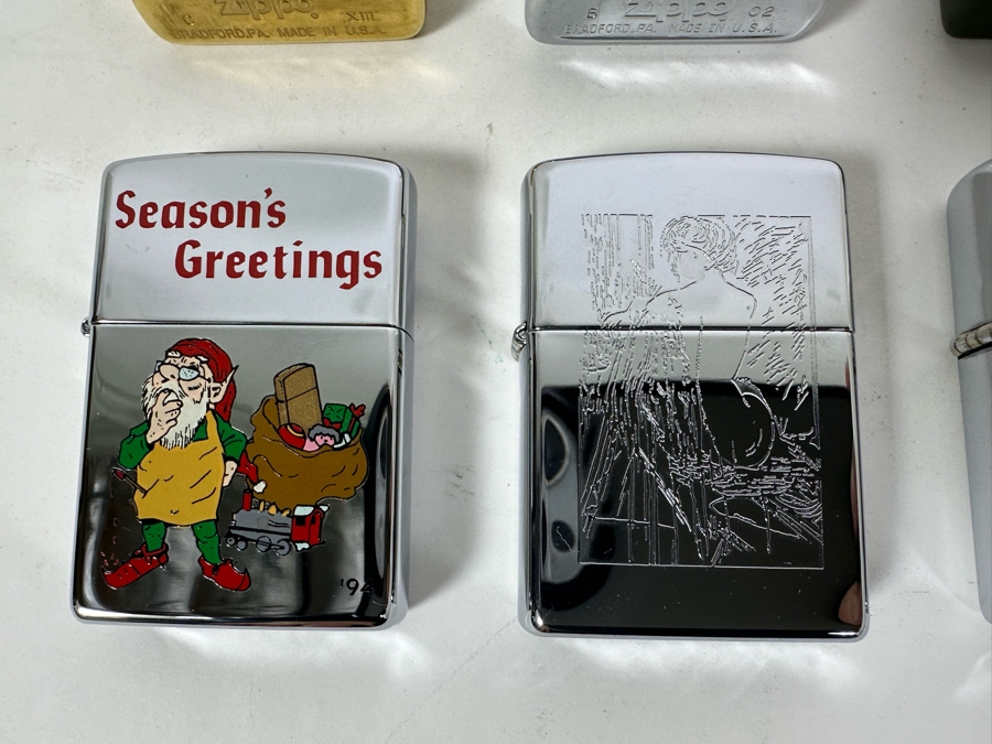 Collection Of 24 Vintage Zippo Lighters Bradford, PA Never Used [Photo 7]