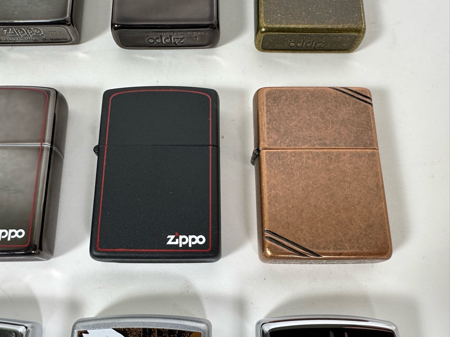 Collection Of 24 Vintage Zippo Lighters Bradford, PA Never Used [Photo 9]