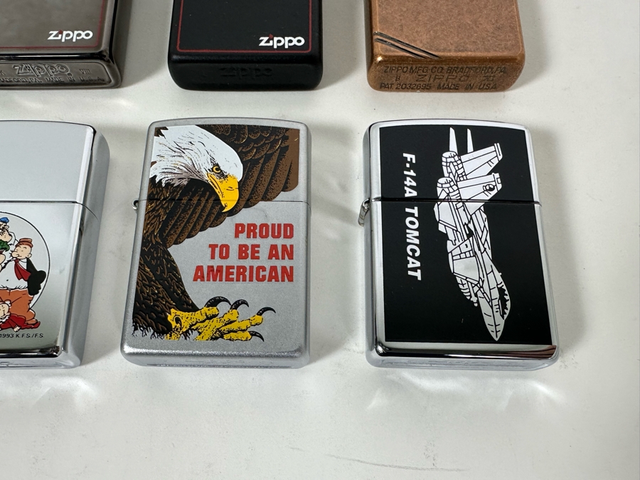 Collection Of 24 Vintage Zippo Lighters Bradford, PA Never Used [Photo 4]