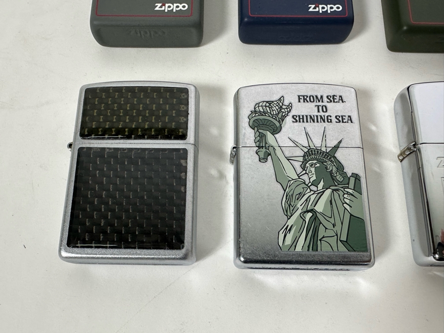 Collection Of 24 Vintage Zippo Lighters Bradford, PA Never Used [Photo 6]
