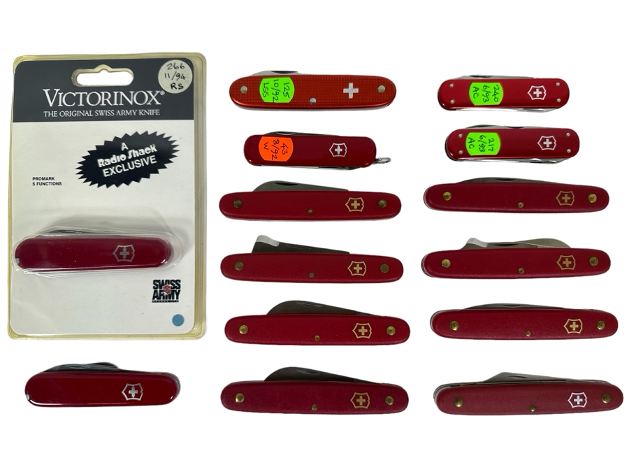 14 Swiss Army Knives - One New In Packaging