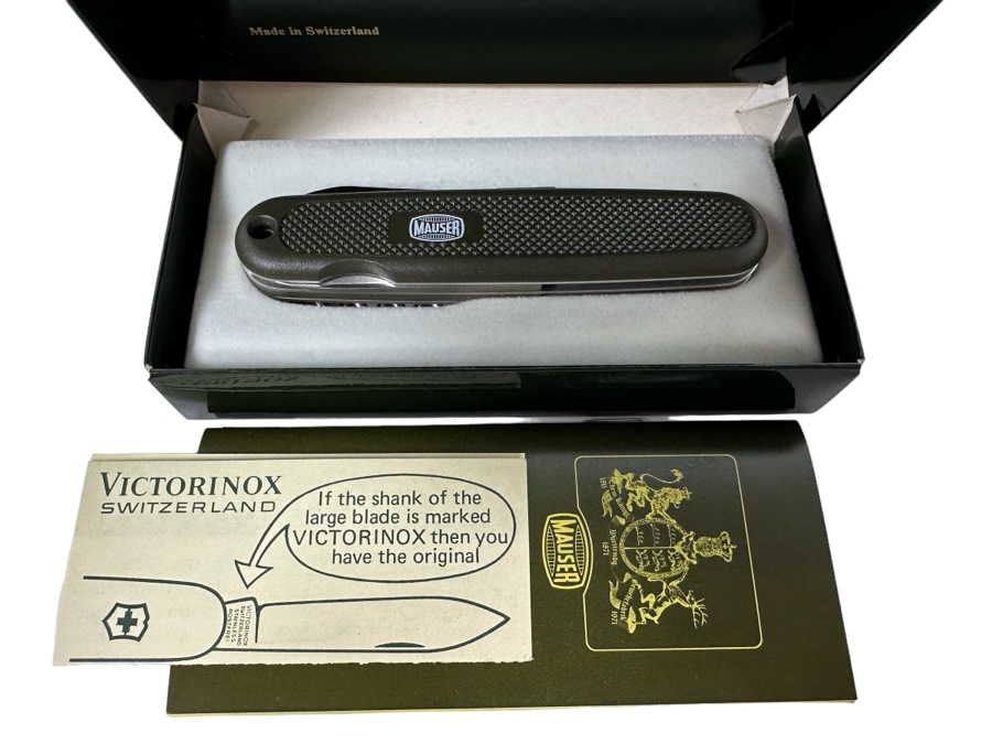 Mauser Victorinox Pocket Knife New In Box