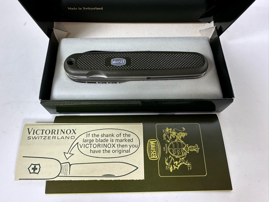 Mauser Victorinox Pocket Knife New In Box [Photo 3]