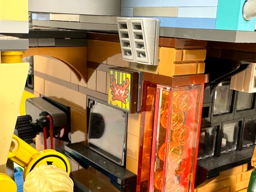 LEGO The Ninjago Movie Ninjago City Set 70620 With The Original Instruction Booklets Already Assembled/Not Glued 10W X 10D X 20H [Photo 17]