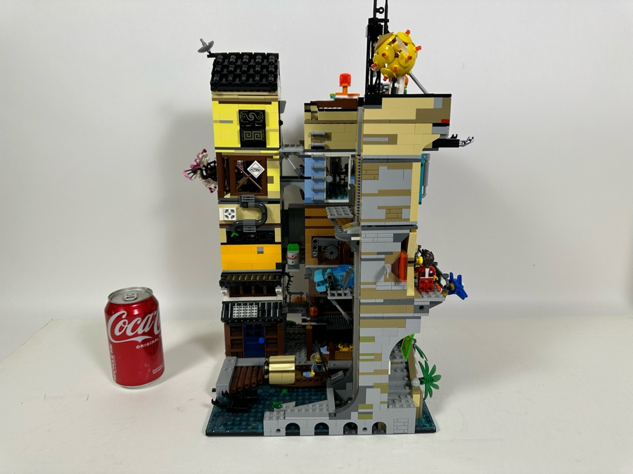 LEGO The Ninjago Movie Ninjago City Set 70620 With The Original Instruction Booklets Already Assembled/Not Glued 10W X 10D X 20H [Photo 14]