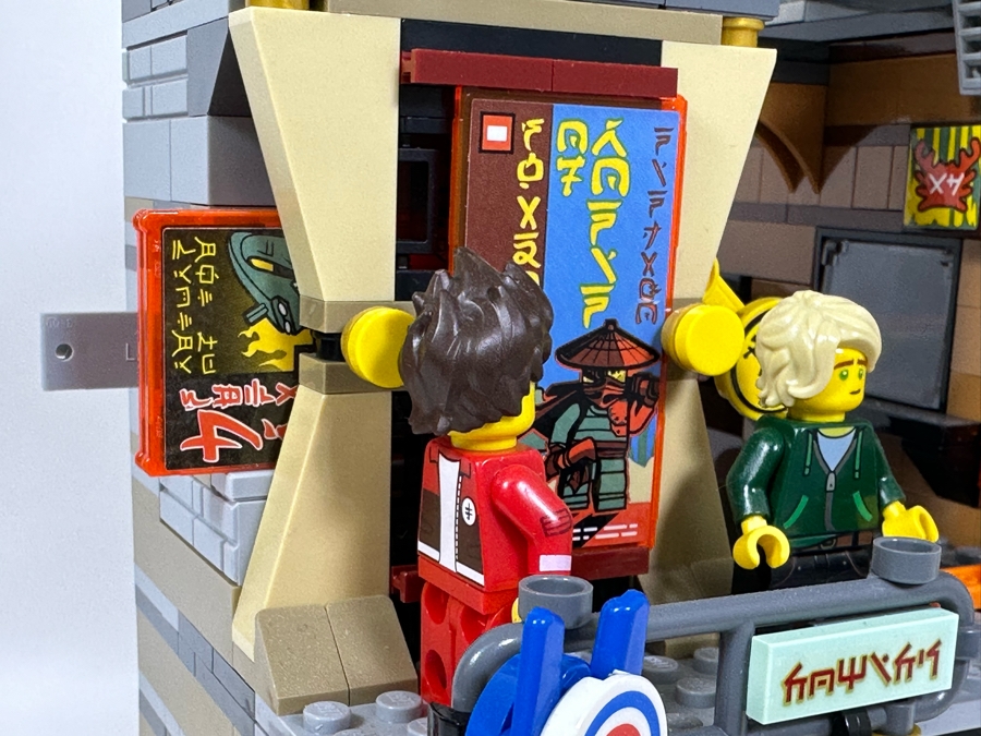 LEGO The Ninjago Movie Ninjago City Set 70620 With The Original Instruction Booklets Already Assembled/Not Glued 10W X 10D X 20H [Photo 16]