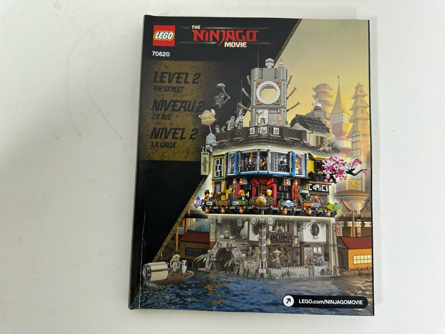 LEGO The Ninjago Movie Ninjago City Set 70620 With The Original Instruction Booklets Already Assembled/Not Glued 10W X 10D X 20H [Photo 22]