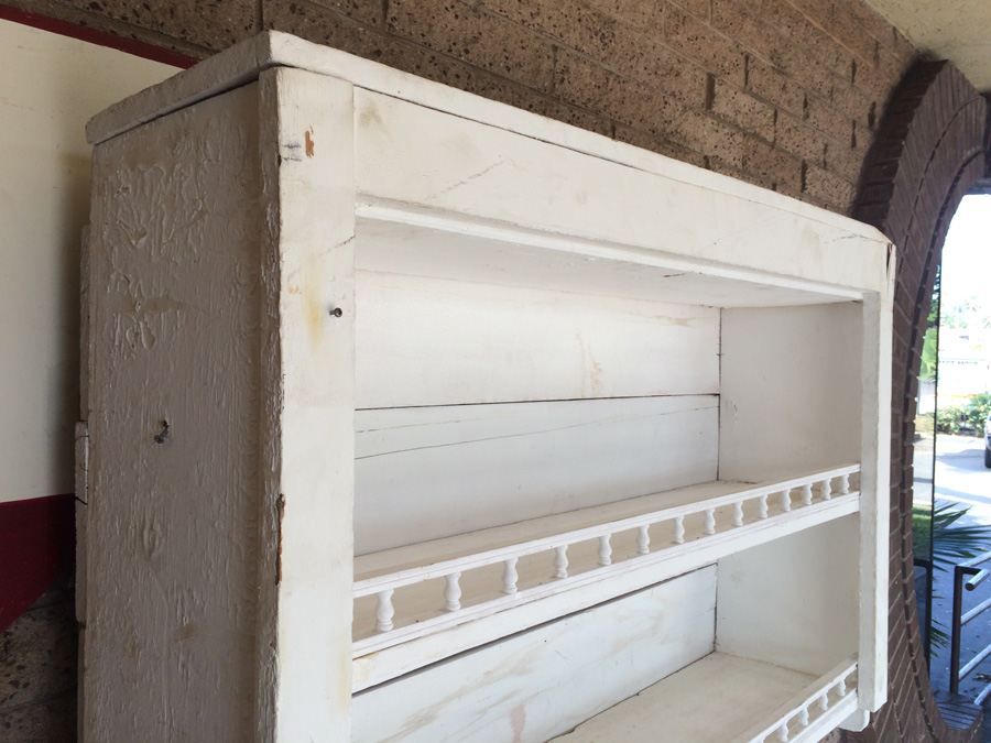 Large White Vintage Cabinet - Great for Display [Photo 4]