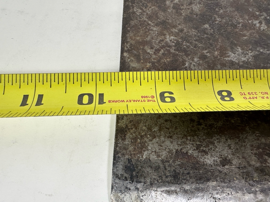 Large Antique Meat Cleaver By W. M. Beatty & Son Chester, PA 20.5W X 6H (Blade Is 9.5L) [Photo 12]