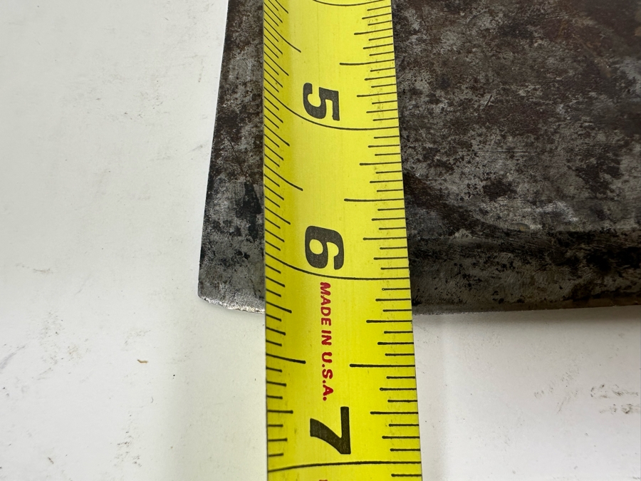 Large Antique Meat Cleaver By W. M. Beatty & Son Chester, PA 20.5W X 6H (Blade Is 9.5L) [Photo 13]