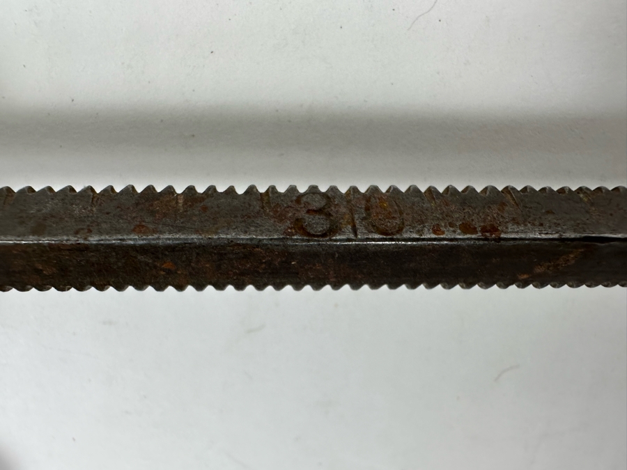 Vintage Hanging Cast Iron Farm Balance Beam Scale 19.5W X 12.5H [Photo 7]