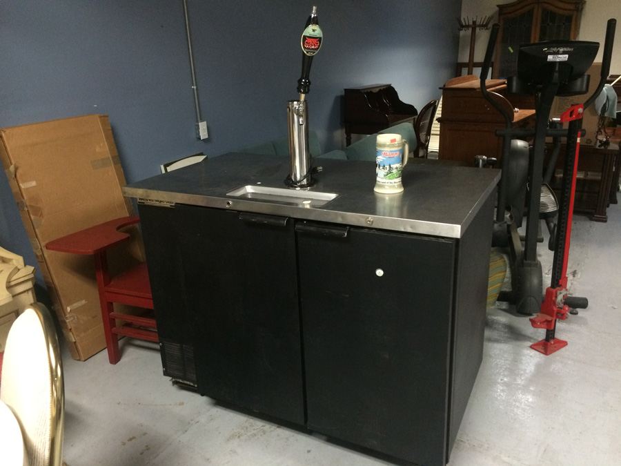 Beverage-Air - Dual Faucet Two Product Kegerator + Accessories - Retails for $2,900