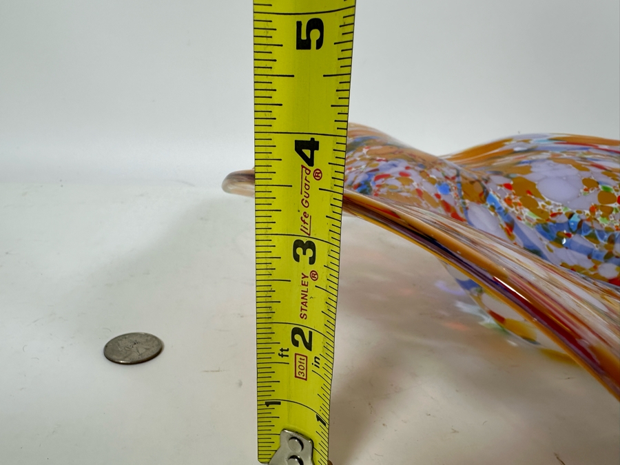 Art Glass Centerpiece Bowl 15.5W X 3.5H [Photo 9]