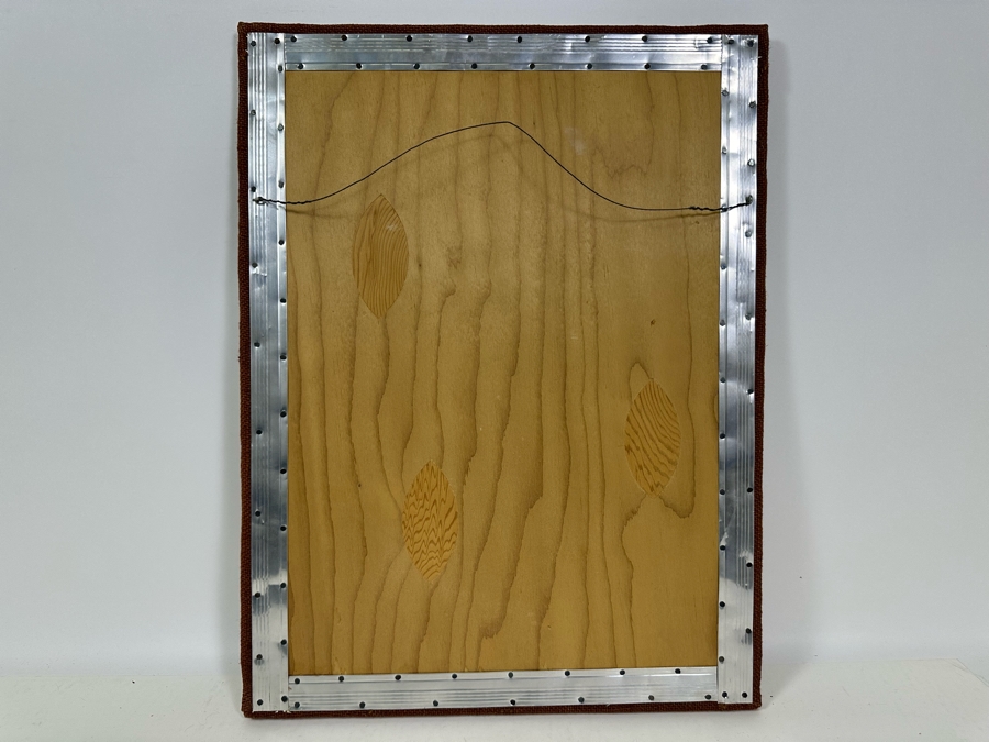 Mid-Century Modern String Artwork Of Sailboat Framed 18 X 24 [Photo 11]