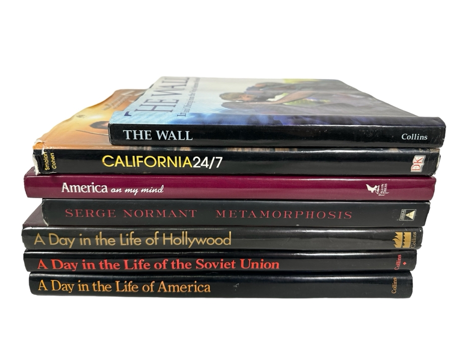 Seven Hardcover Coffee Table Books [Photo 1]