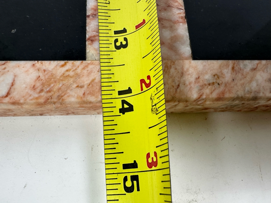 Marble Chess Board 14 X 14 Complete With 32 Carved Marble Chess Pieces [Photo 12]