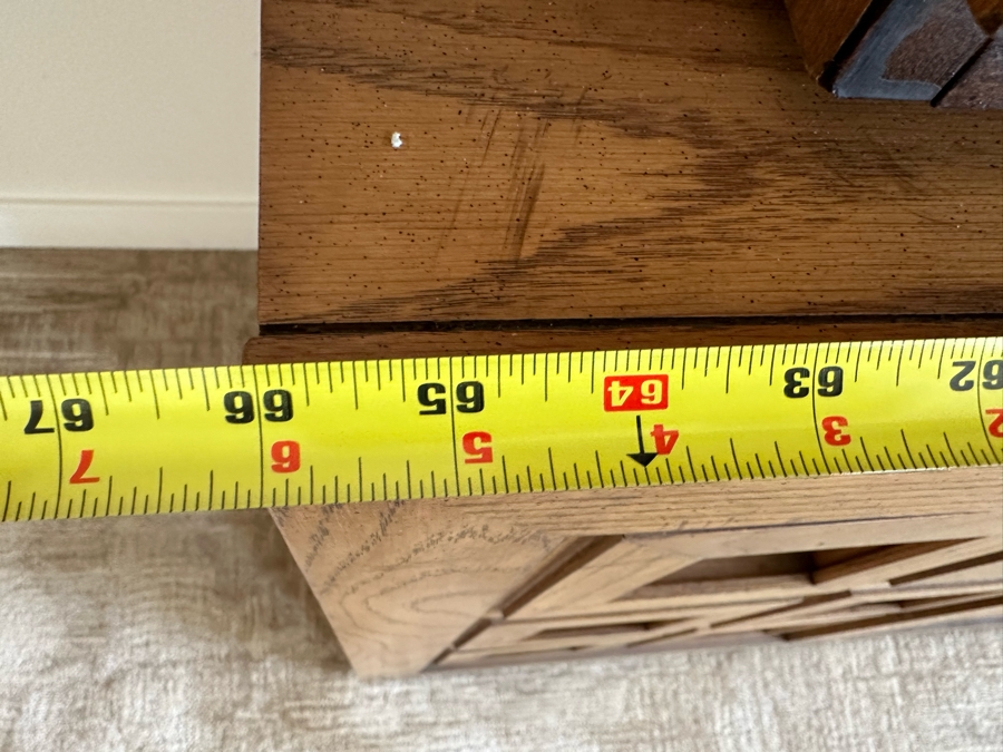 Huntley Furniture By Thomasville 9-Drawer Chest Of Drawers Dresser 66W X 16D X 22H With Matching Pair Of Nightstands 24W X 16D X 22H [Photo 4]