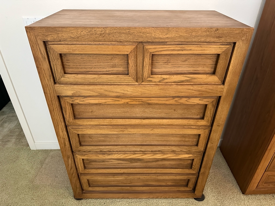 Huntley Furniture By Thomasville Highboy Chest Of Drawers Dresser 36W X 20D X 47.5H [Photo 3]