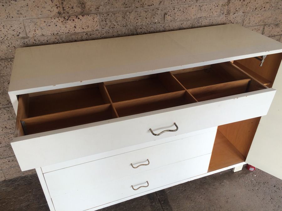 George Nelson For Herman Miller Chest Mid-Century Modern Painted White [Photo 8]
