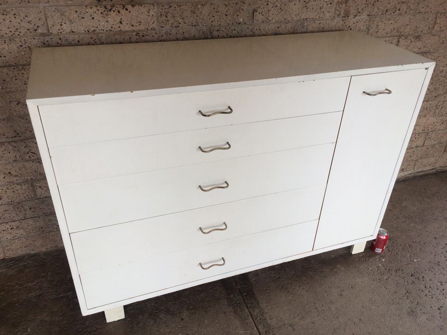 George Nelson For Herman Miller Chest Mid-Century Modern Painted White [Photo 4]