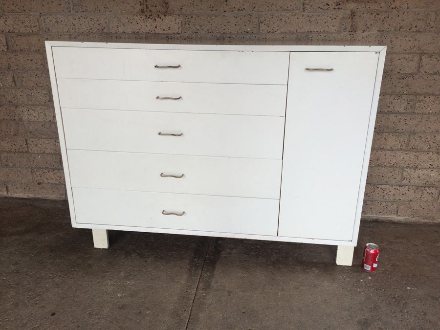 George Nelson For Herman Miller Chest Mid-Century Modern Painted White [Photo 3]
