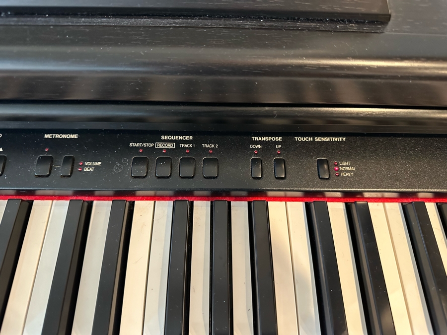 Technics SX-PX222 Digital Piano Black 53.5W X 19D X 32H With Bench [Photo 5]