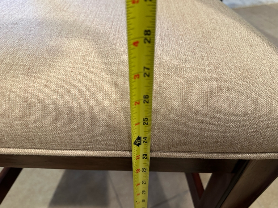 Three Wooden Bar Stools 26' Seat Height [Photo 7]