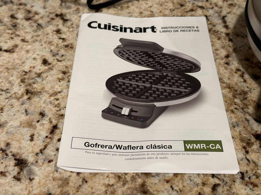 Cuisinart Griddler Gourmet GRID8N & Cuisinart Waffle Maker WMRCA