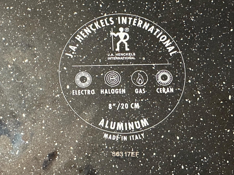 (3) J.A. Henckels International Aluminum Pans Skillets Made In Italy 8.5R - 12.5R [Photo 5]