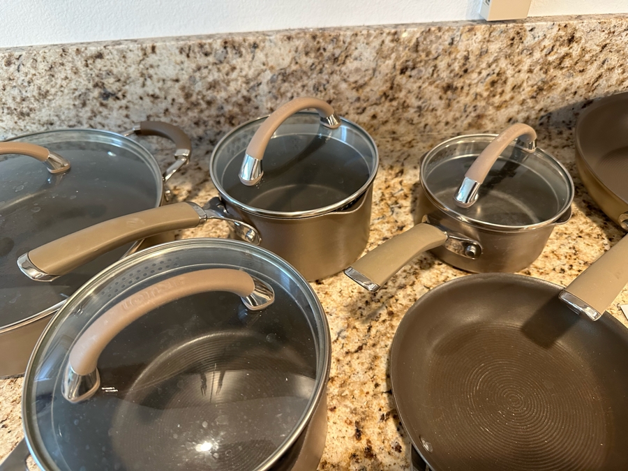 Set Of Circulon Premier Professional Pots & Pans With Lids 10 Piece Set [Photo 6]