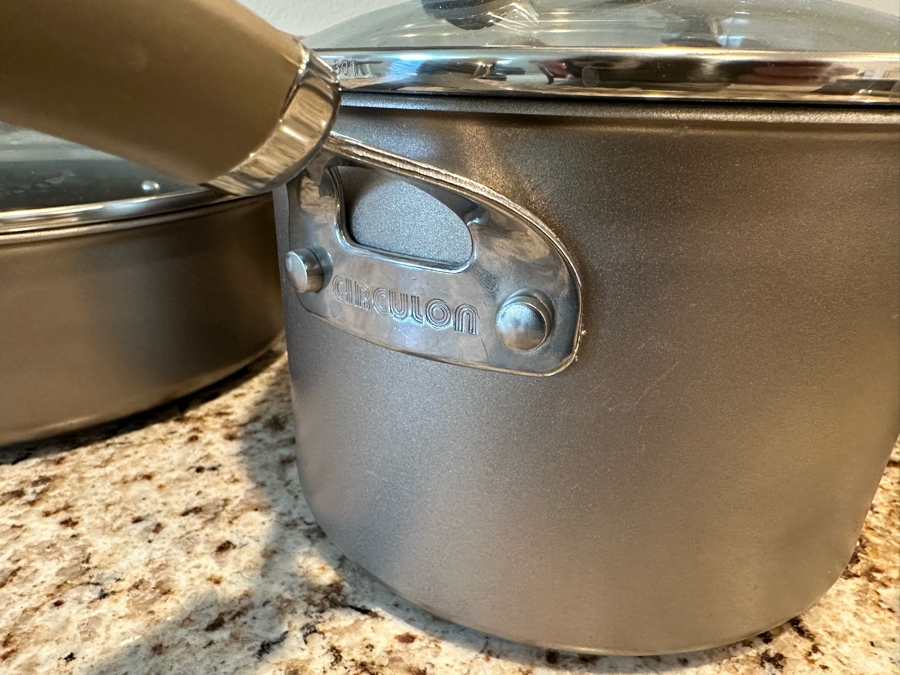 Set Of Circulon Premier Professional Pots & Pans With Lids 10 Piece Set [Photo 4]