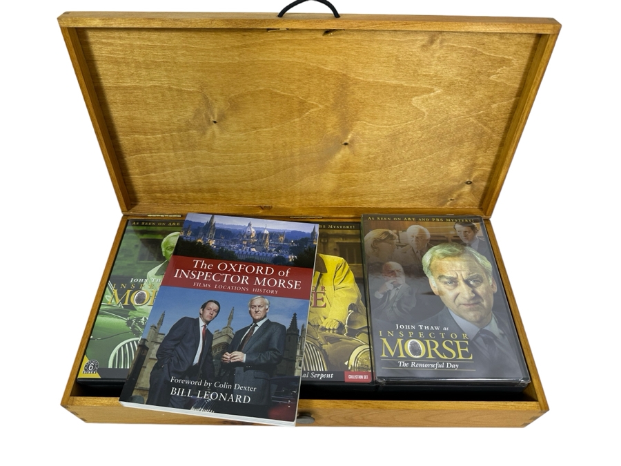Inspector Morse DVD Collection Set With Wooden Presentation Box [Photo 1]