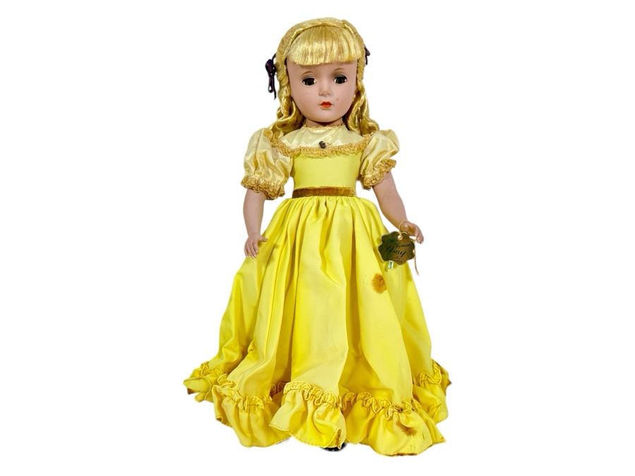 Vintage Madame Alexander Little Women Amy Plastic Doll With Original Tags 14L [Photo 1]