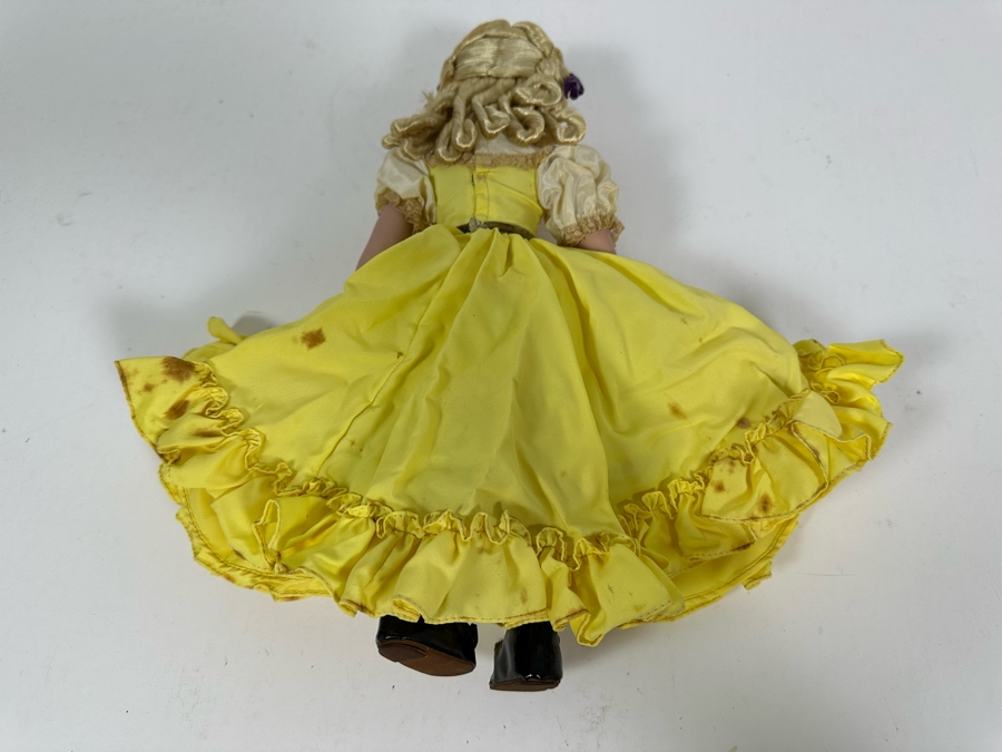Vintage Madame Alexander Little Women Amy Plastic Doll With Original Tags 14L [Photo 9]