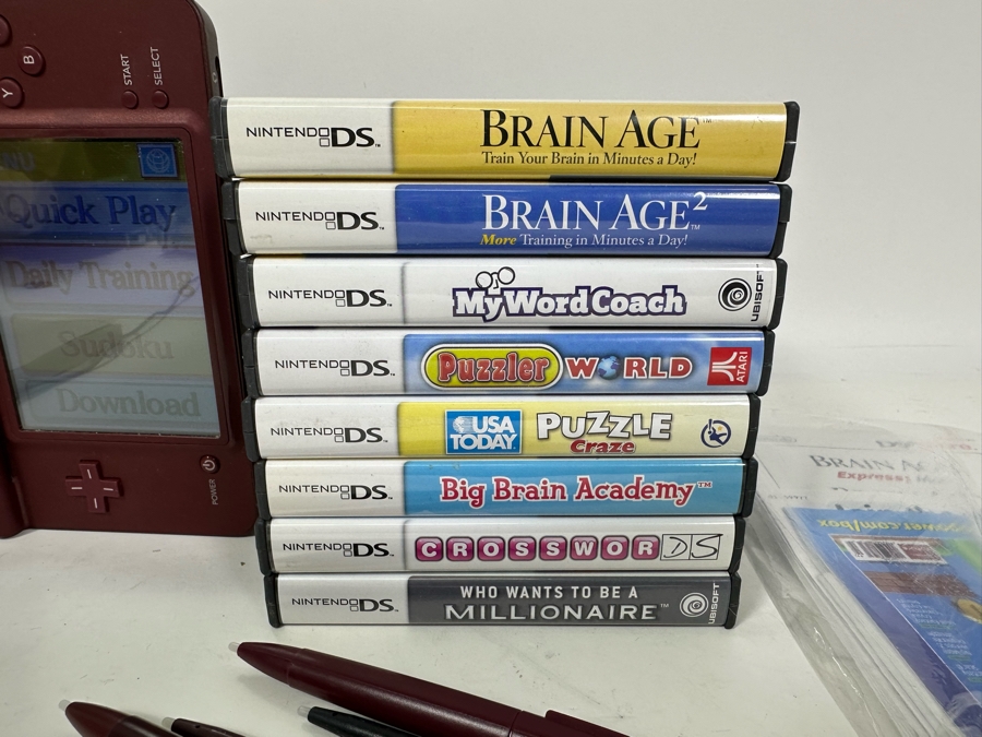 Nintendo DS XL With Eight Brain / Puzzle Games [Photo 6]