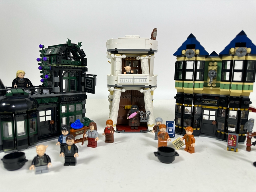 LEGO 10217 Harry Potter Diagon Alley With The Original Instruction