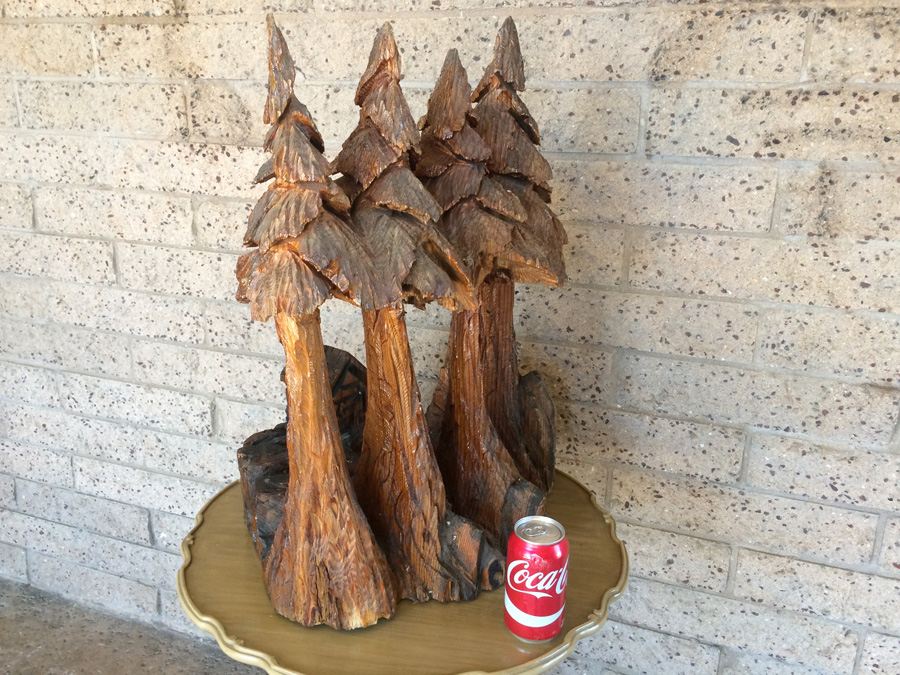 Large Hand Carved Wood Cabin In the Forrest [Photo 9]