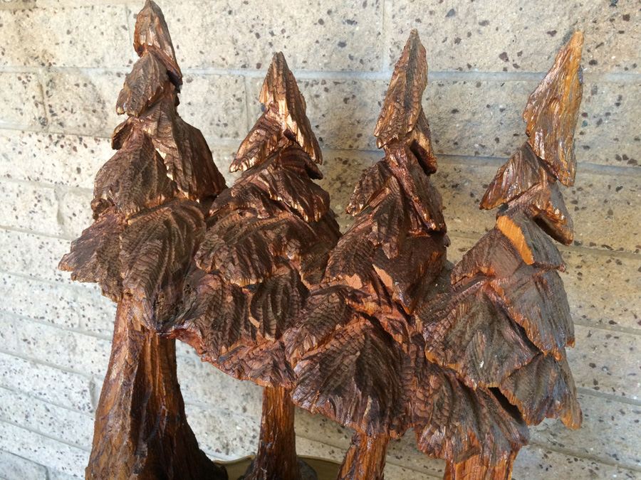 Large Hand Carved Wood Cabin In the Forrest [Photo 6]