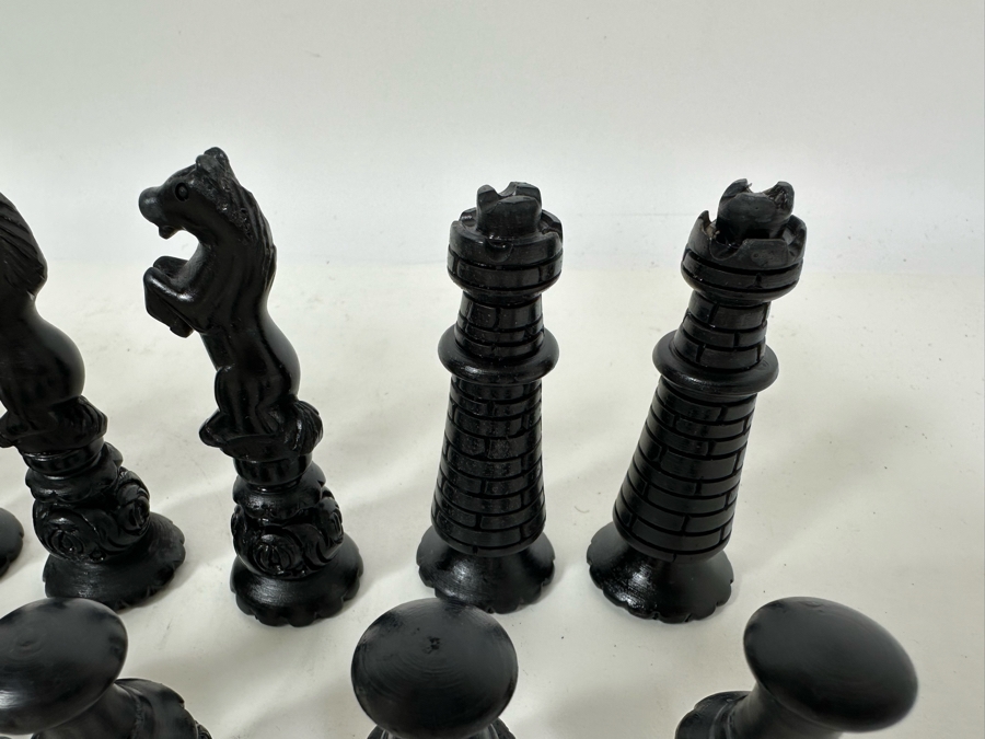 Vintage Carved Meerschaum Chess Pieces [Photo 10]