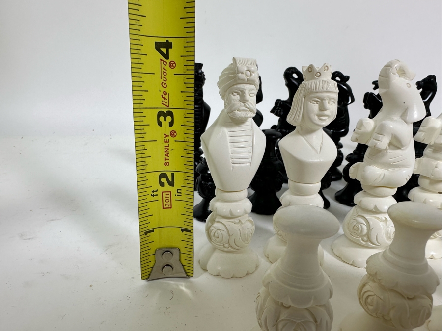 Vintage Carved Meerschaum Chess Pieces [Photo 13]
