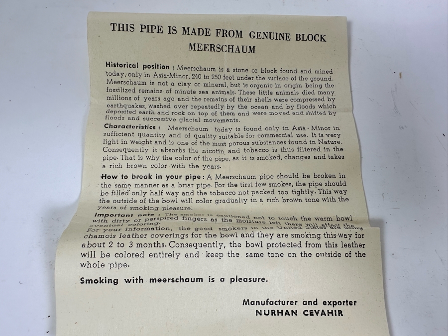 Vintage Carved Meerschaum Chess Pieces [Photo 12]