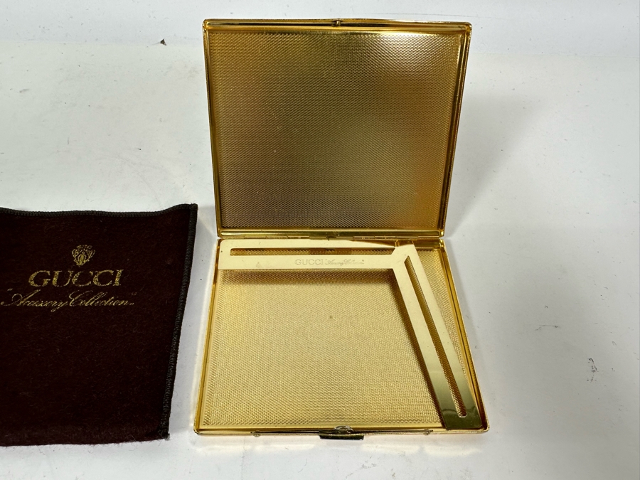 Vintage Gucci Cigarette Case Anniversary Collection 4 X 3.5 [Photo 5]