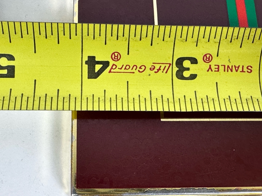 Vintage Gucci Cigarette Case Anniversary Collection 4 X 3.5 [Photo 9]