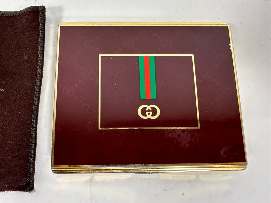Vintage Gucci Cigarette Case Anniversary Collection 4 X 3.5 [Photo 4]