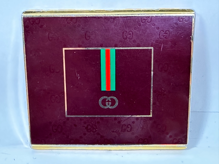 Vintage Gucci Cigarette Case Anniversary Collection 4 X 3.5 [Photo 6]