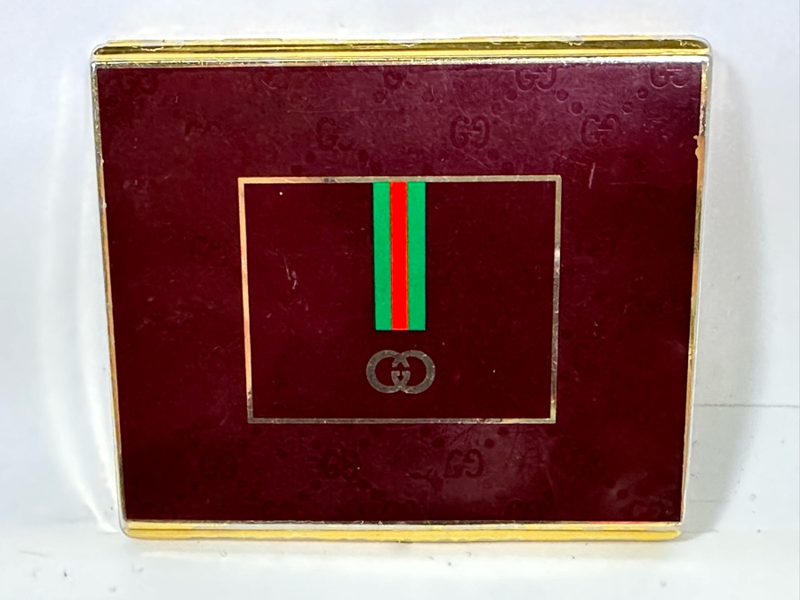 Vintage Gucci Cigarette Case Anniversary Collection 4 X 3.5 [Photo 7]