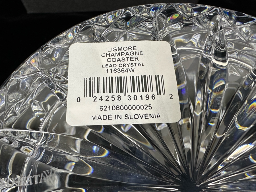 Waterford Crystal Lismore Champagne Coaster New In Box [Photo 7]